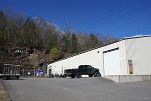 -Steel constructed Kingston Honda's showroom