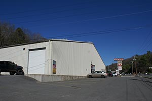 -Steel constructed Kingston Honda's showroom