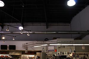 -Steel constructed Kingston Honda's showroom