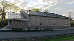 An -Steel erected office building in Montgomery, NY